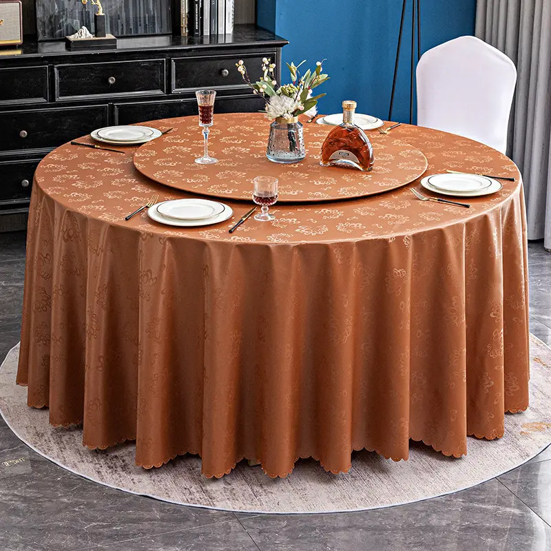 Oem & Odm banquet table covers personalized | Hanbi Textile 4