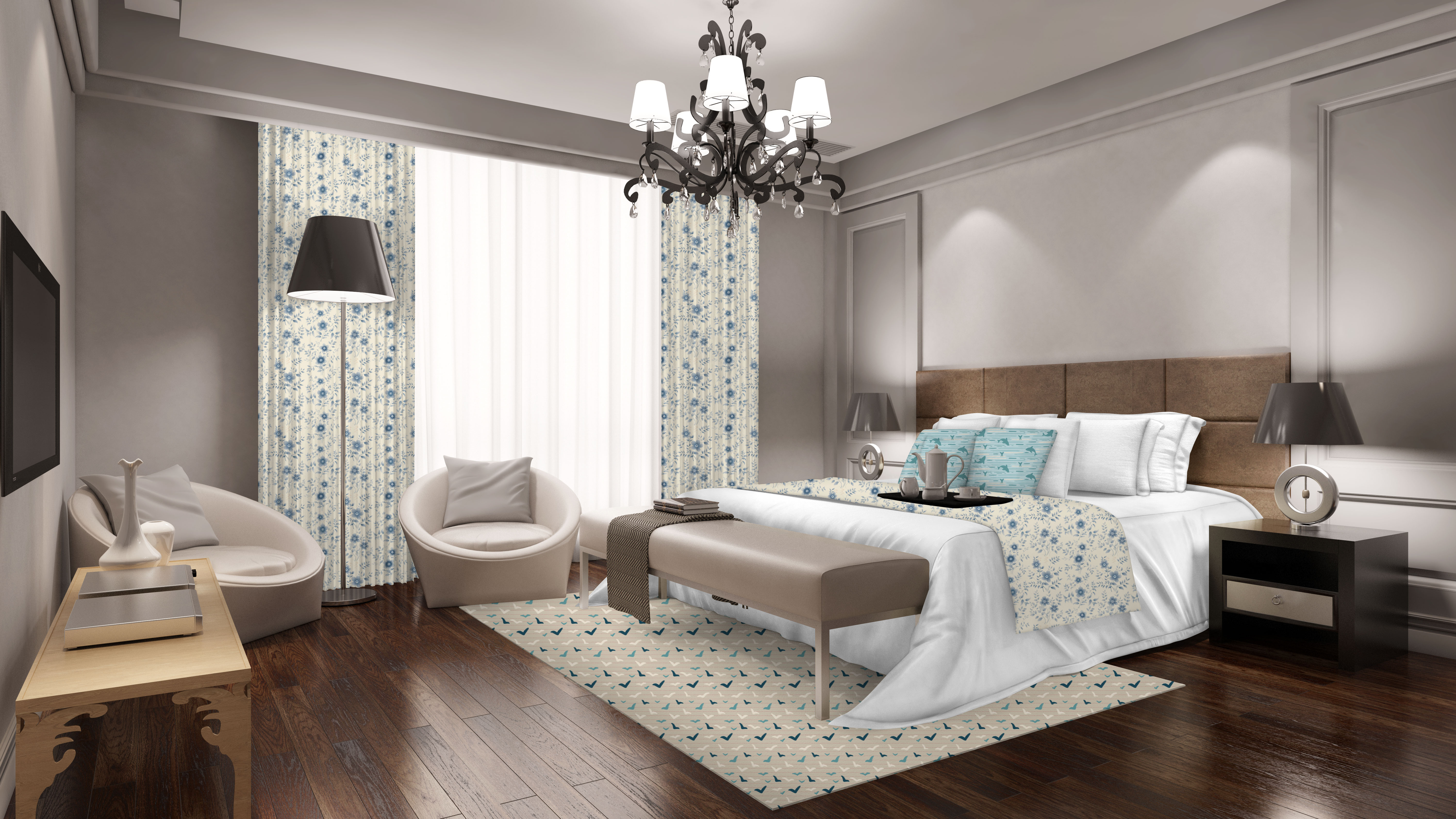 Hotel White Four-piece Cotton Jacquard Sateen Hotel Linen Supplier 8