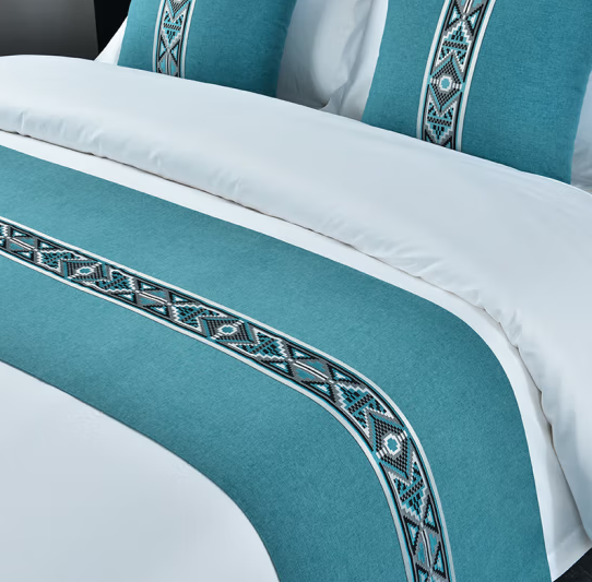 Customized Hotel Bed Sheet Quilt Cover With Long-Staple Cotton In Five-Star Hotel 6