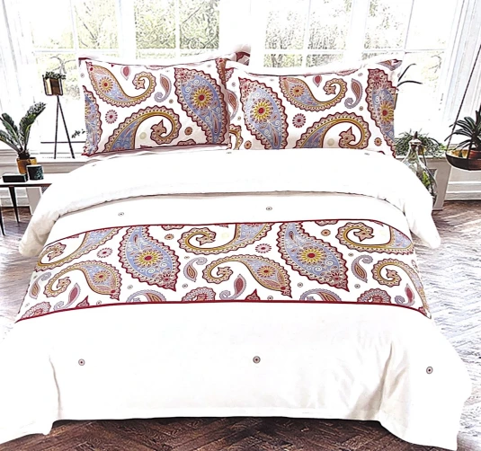 New 60*40 sateen printing hotel bed wholesale factory 1