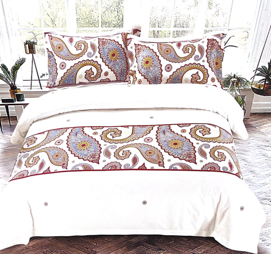 New 60*40 sateen printing hotel bed wholesale factory 6