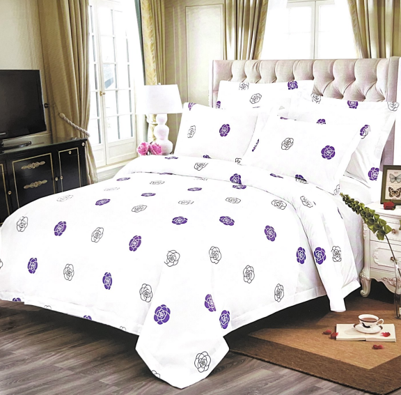 New 60*40 sateen printing hotel bed wholesale factory 9
