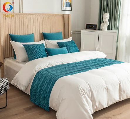 Hotel linen satin drill four sets of cotton wholesale bedding 9