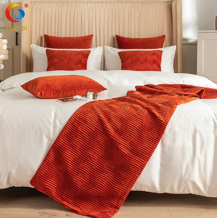 Hotel linen satin drill four sets of cotton wholesale bedding 5