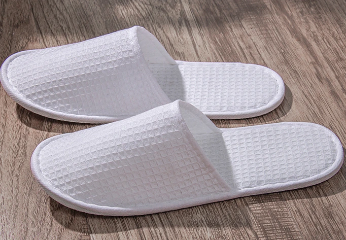 Quality Hotel Disposable Waffle Slippers Manufacturer | Hanbi Textile 1