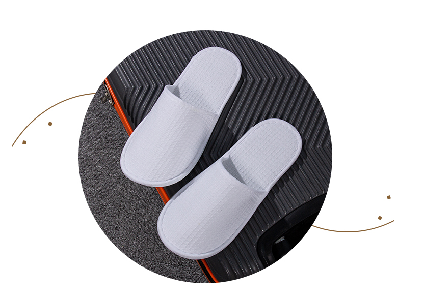 Quality Hotel Disposable Waffle Slippers Manufacturer | Hanbi Textile 5