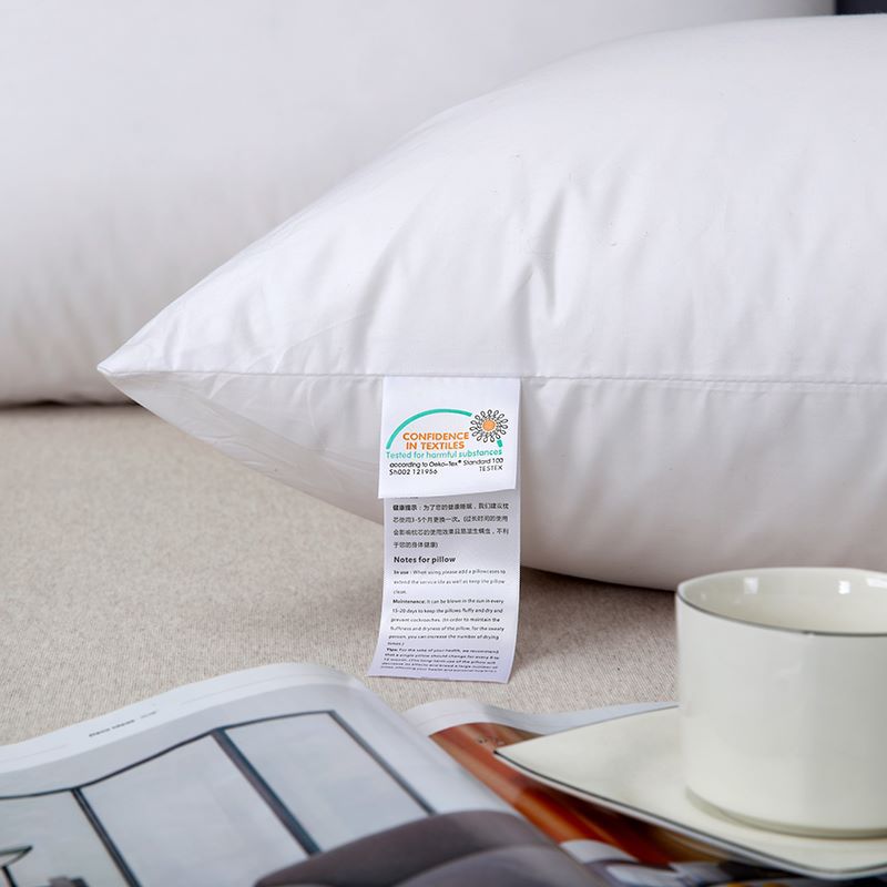 Cotton pillow five star hotel pillow core fiber pillow 8