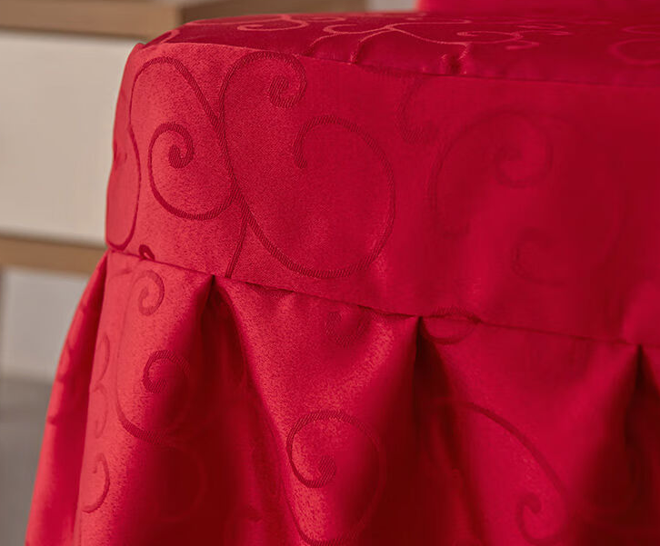 Custom red spandex chair covers customized Manufacturer | Hanbi Textile 11