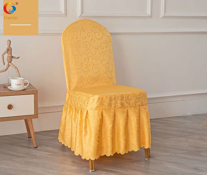 Custom red spandex chair covers customized Manufacturer | Hanbi Textile 8