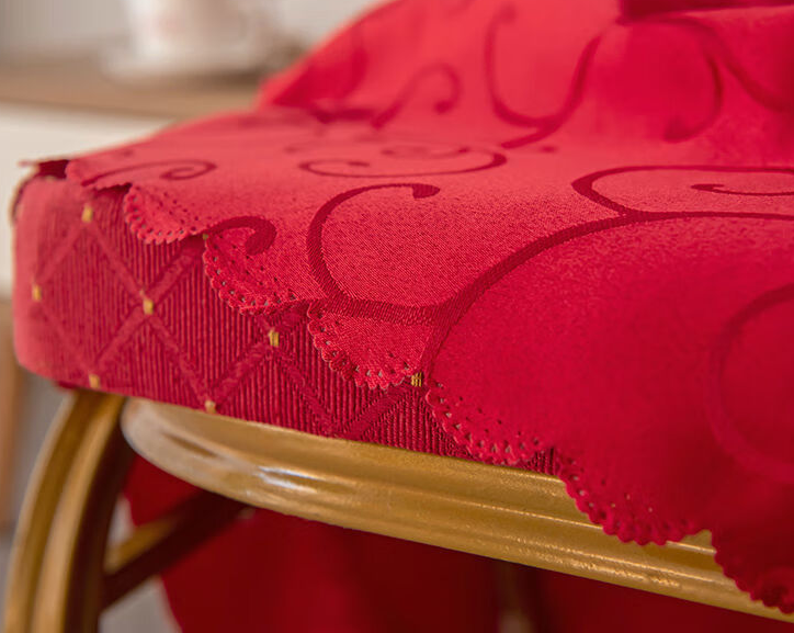 Custom red spandex chair covers customized Manufacturer | Hanbi Textile 9