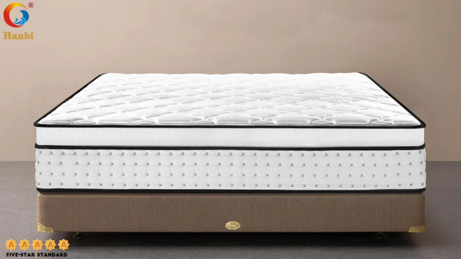 Hotel Mattress With Latex Mattress And Independent Spring Bottom Mattress _ Hanbi Textile 1
