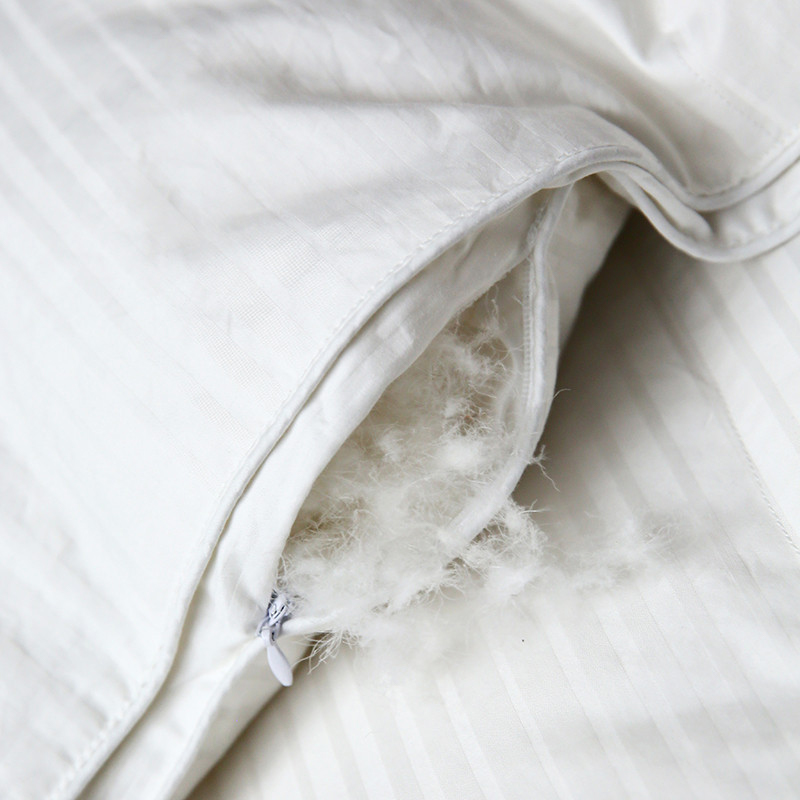 Winter Hotel White Goose Down Duvet with 100-Count Cotton Satin for Factory Wholesale 11
