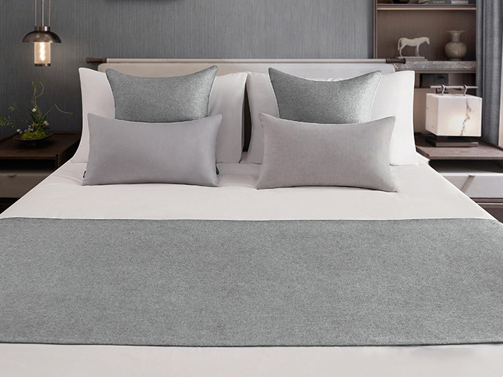 Newest chunky knitted bed runner personalized | Hanbi Textile 9