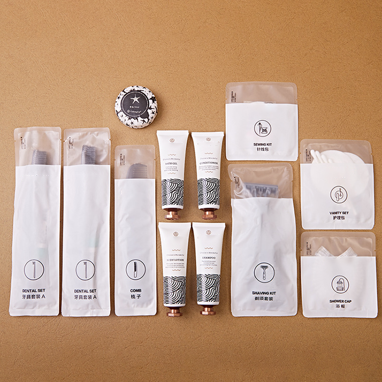 Five-Star Hotel Bathroom Amenities Set Custom Procurement 9