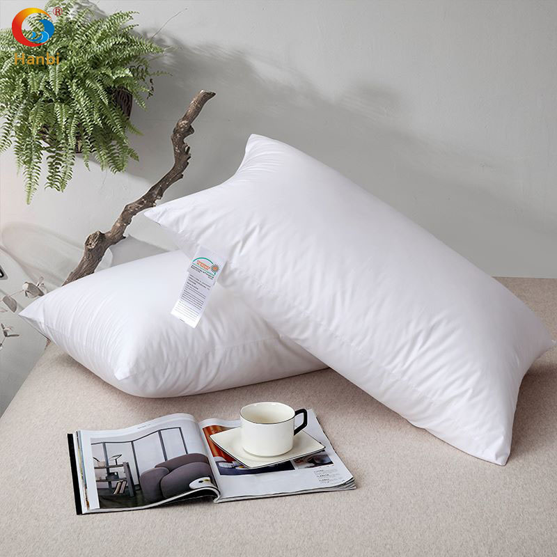 Cheapest down feather hotel pillows customized | Hanbi Textile 6