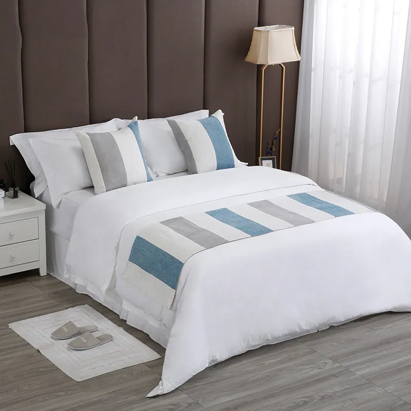 Lightweight sparkly bed runner supplier | Hanbi Textile 3