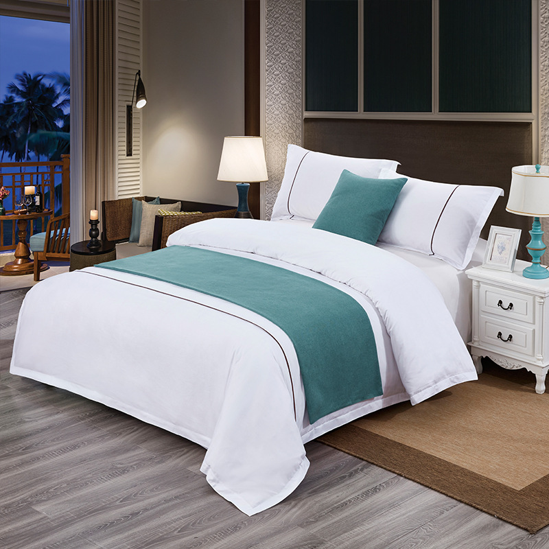 Hotel Bed Runner With Polyester Quilting Can Be Customized _Hanbi 11