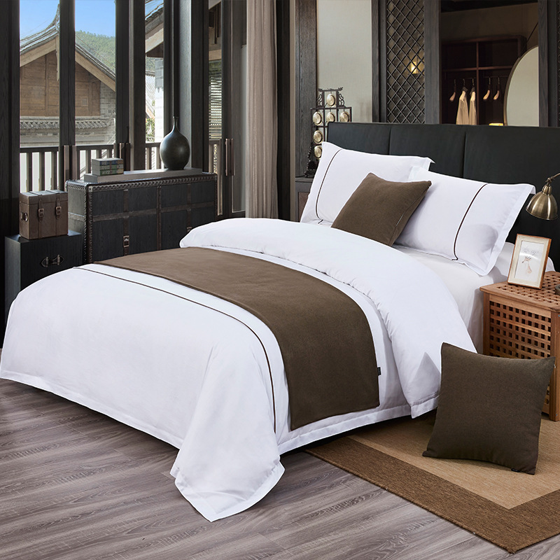 Hotel Bed Runner With Polyester Quilting Can Be Customized _Hanbi 10