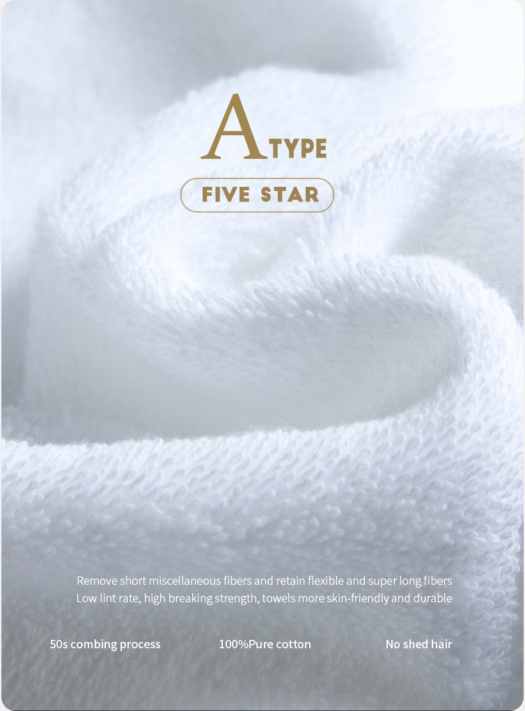 Five-star Pure Cotton Thick Hotel Towel Customized Wholesale - Hanbi Textile 10