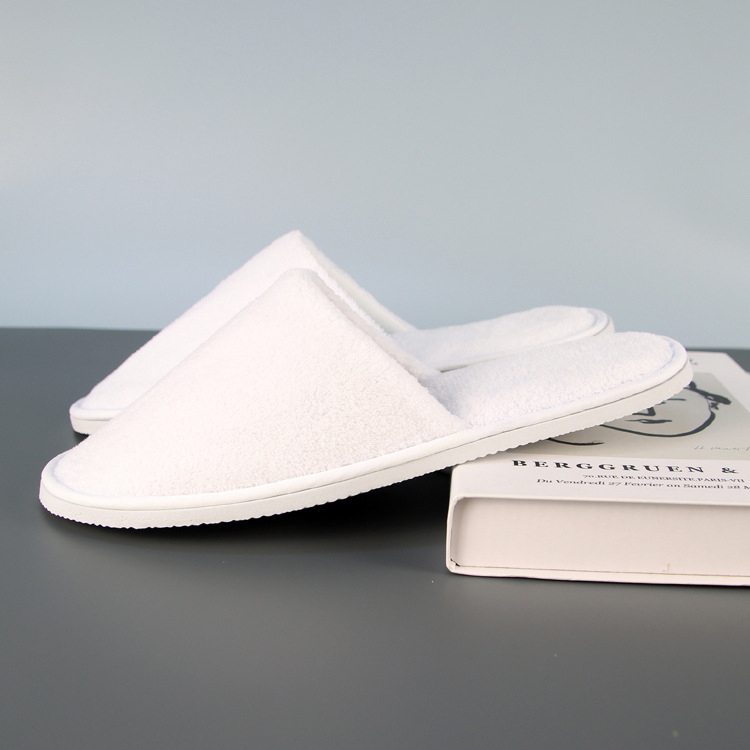 Five-Star Hotel Slippers With Coral Fleece For Manufacturers Custom Wholesale 12