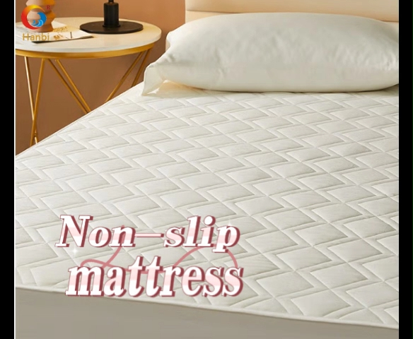 antiskid Mattress Protectors With Anchor Bands For High-End Hotel _Hanbi Textile 1