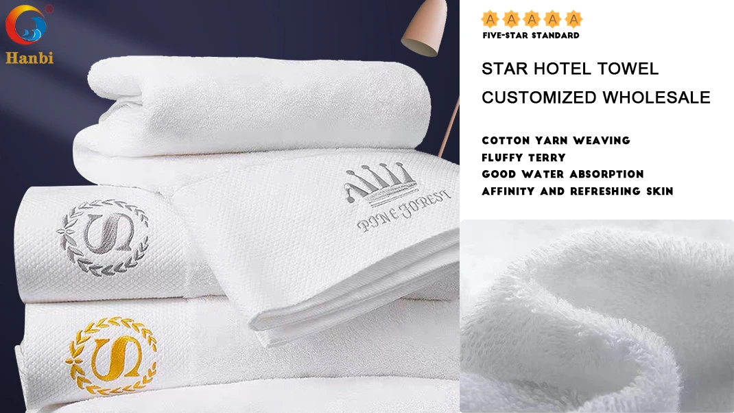 Five-Star Hotel Face Towel Customized Wholesale -Hanbi Textile 1