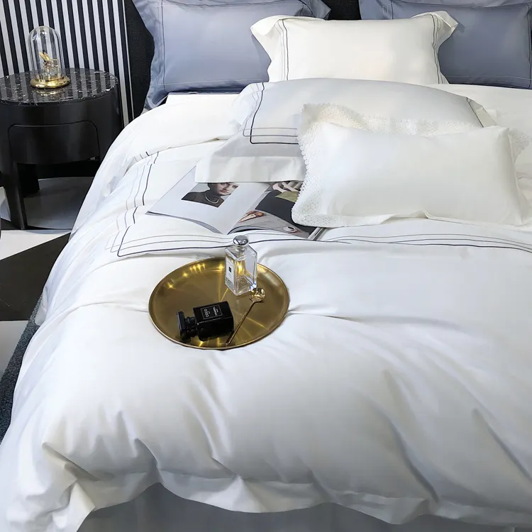 Custom hotel style sheets order now Manufacturer | Hanbi Textile 4