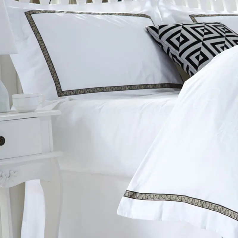 Custom pure cotton bed sheets company Manufacturer | Hanbi Textile 4