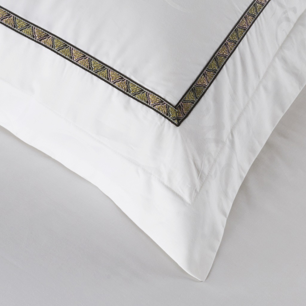Hotel Bedding Set With Pure Cotton Inlay Stripes Manufacturers Customized Wholesale _Hanbi 12