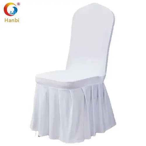 Custom white spandex chair covers directly sale Manufacturer | Hanbi Textile 2