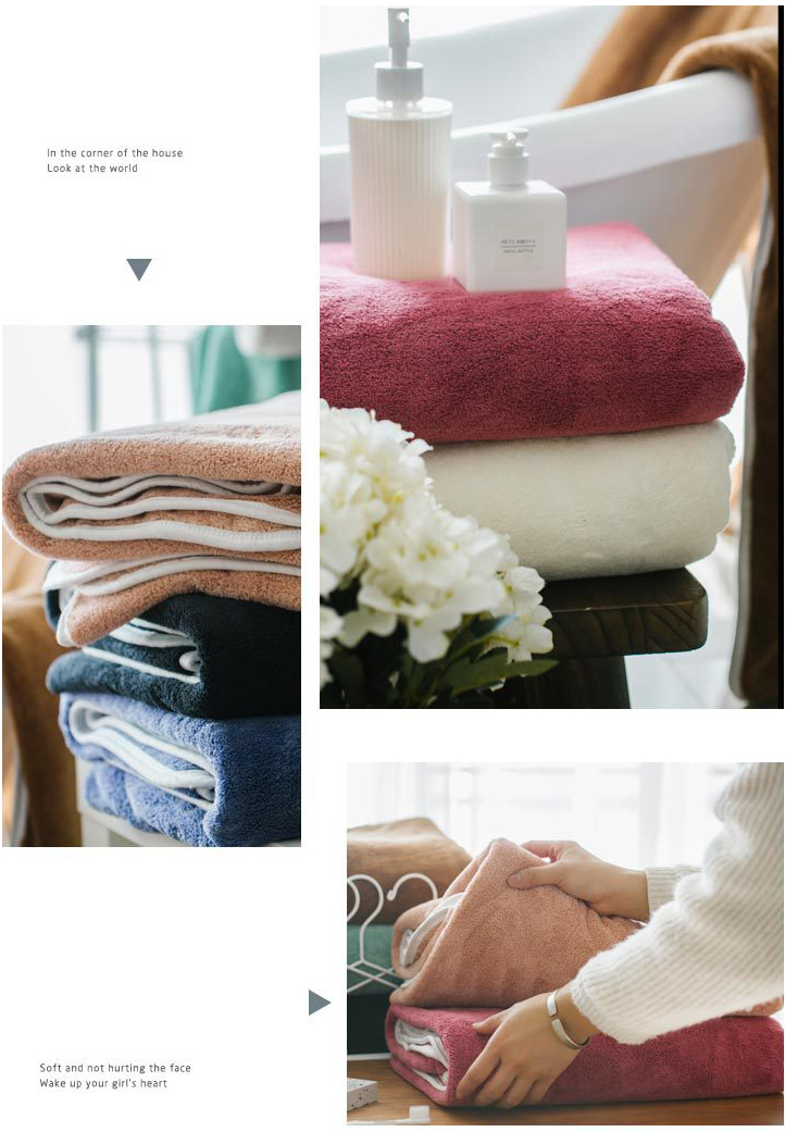 Hotel Bath Towels With Egyptian Long-Staple Cotton For Factory Custom Wholesale 10