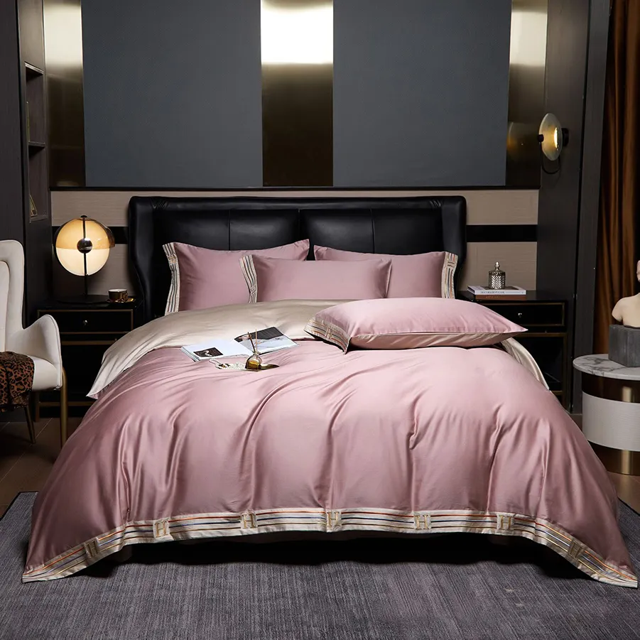 factory Direct hotel collection bedding sets free design | Hanbi Textile 7