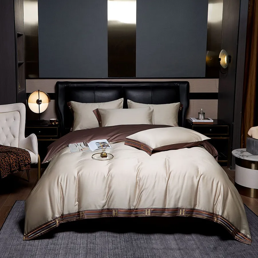 factory Direct hotel collection bedding sets free design | Hanbi Textile 3