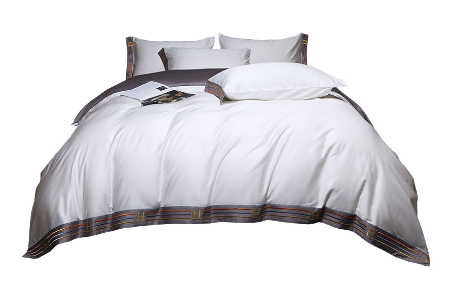 Autumn and Winter 60S Cotton Bed Embroidery Four-piece Set Wholesale 8