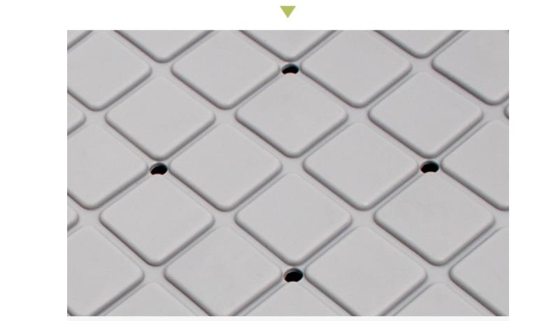 Best bath mat PVC non-slip with outfall and vacuum chuck shower door mat Hanbi 10