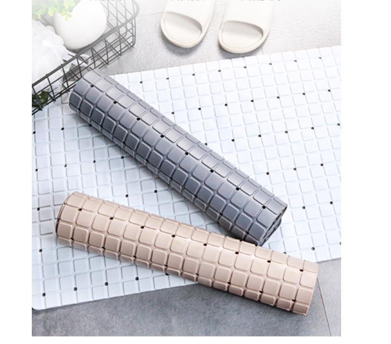 Best bath mat PVC non-slip with outfall and vacuum chuck shower door mat Hanbi 21