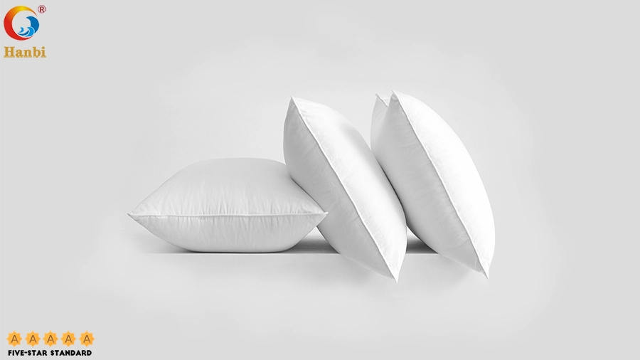 Hotel Down Velvet Pillow with Neck Protection Antibacterial Sleep Aid for Five-Star Hotels 1