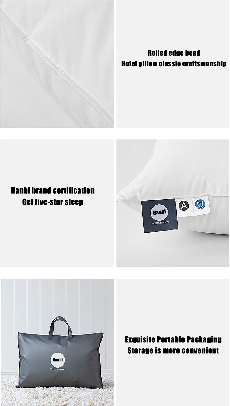 hotel quality pillows