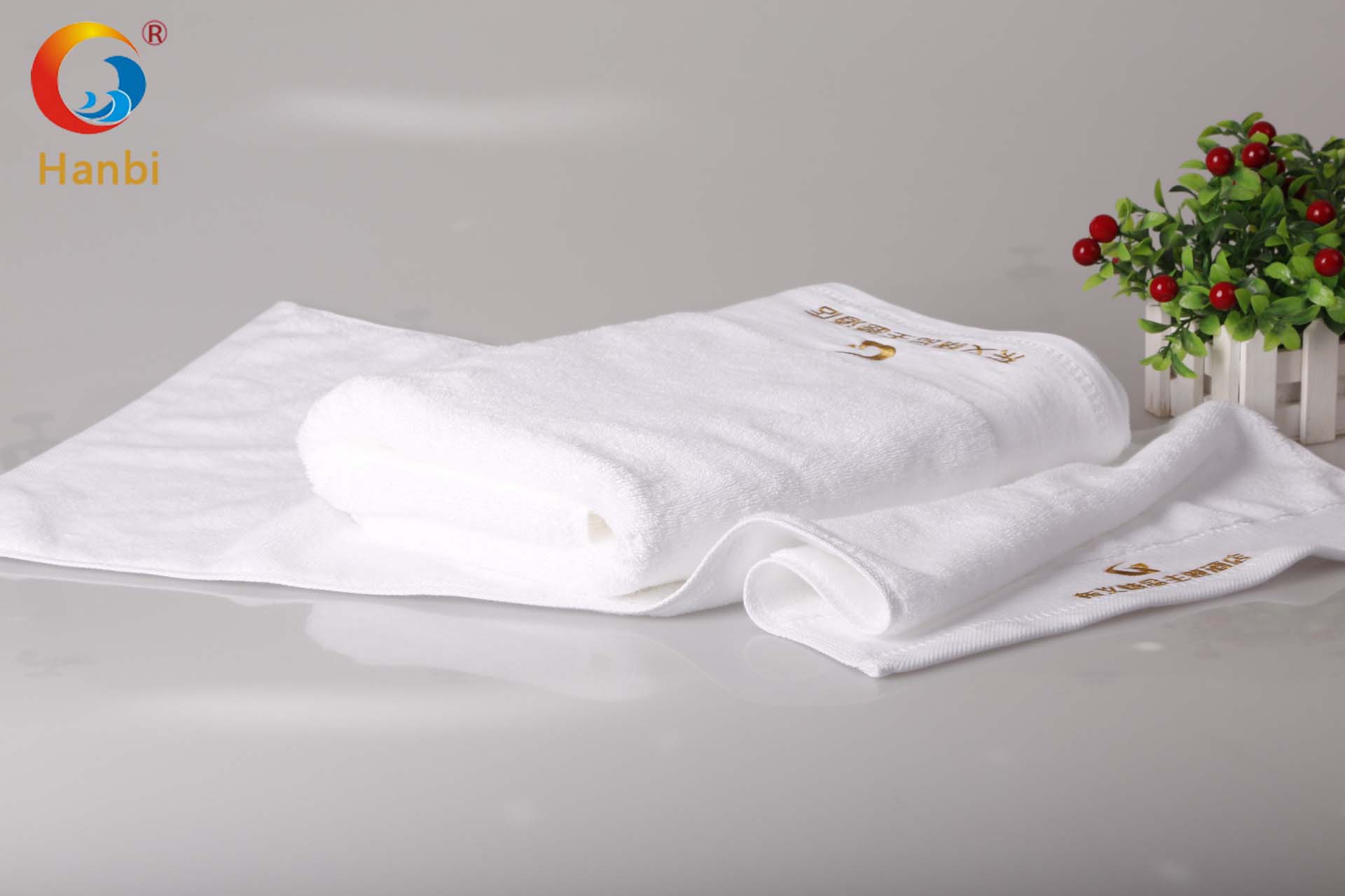 Custom cotton towel customized Manufacturer | Hanbi Textile 8
