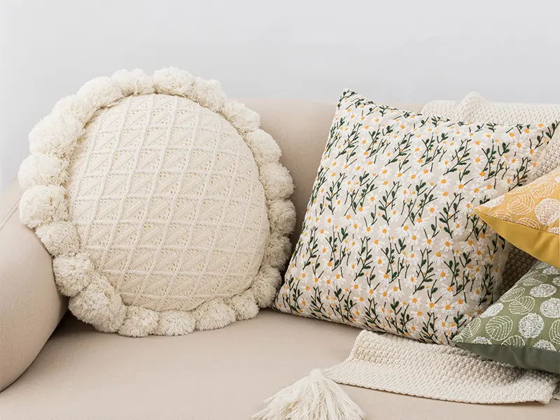 Custom extra large square bed pillows best supplier Manufacturer | Hanbi Textile 6