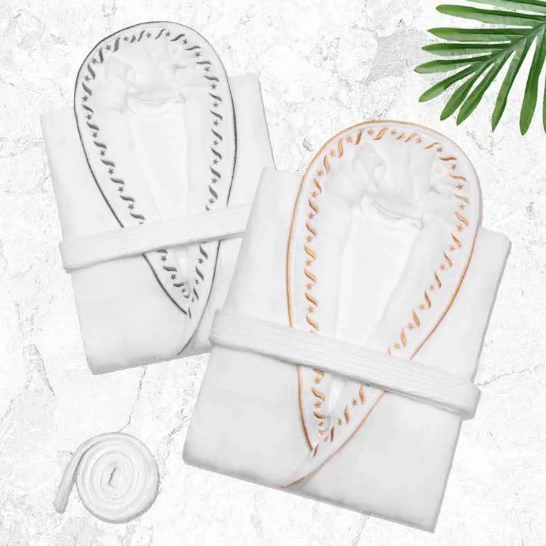 High End summer bathrobe cotton factory price | Hanbi Textile 4