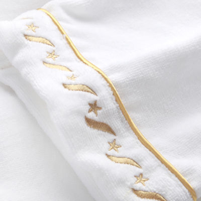 Hotel Bathrobe Whit Pure Cotton Cut Velvet For Luxury Hotel Custom Wholesale 14