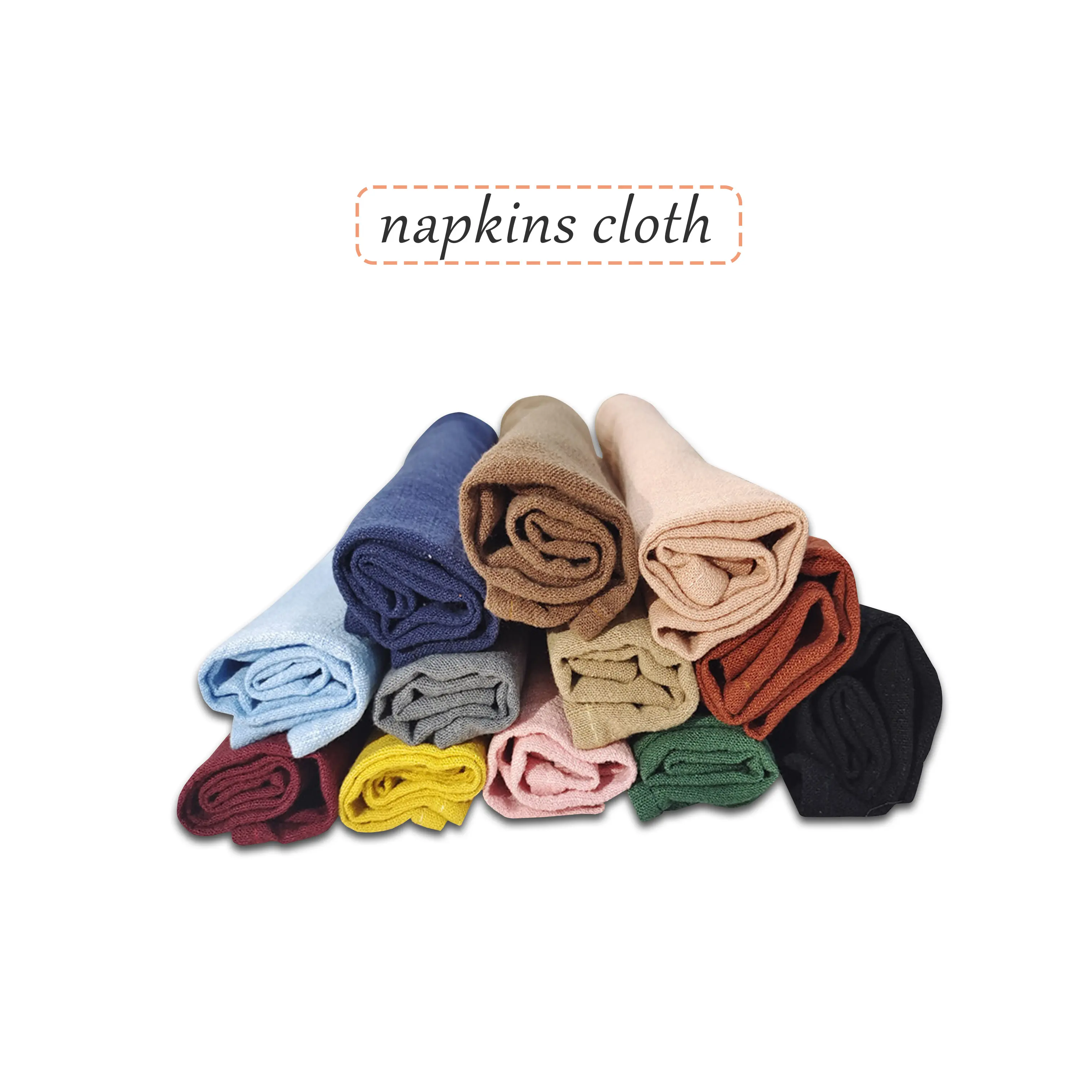 Custom Cloth Napkins with custom services Manufacturer | Hanbi Textile 2