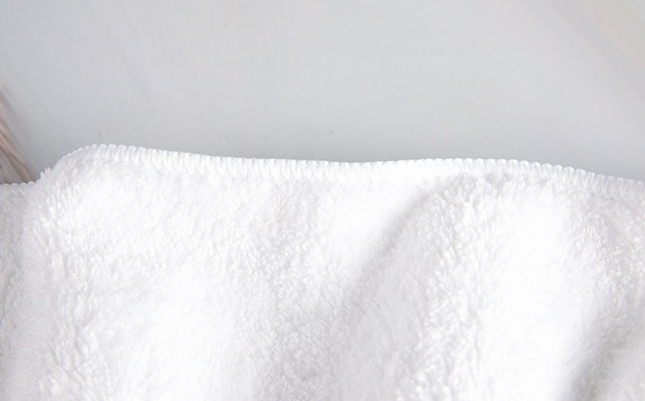 Wholesale Hotel Bath Towel With Super Absorbent White Coral Fleece _Hanbi Textile 14