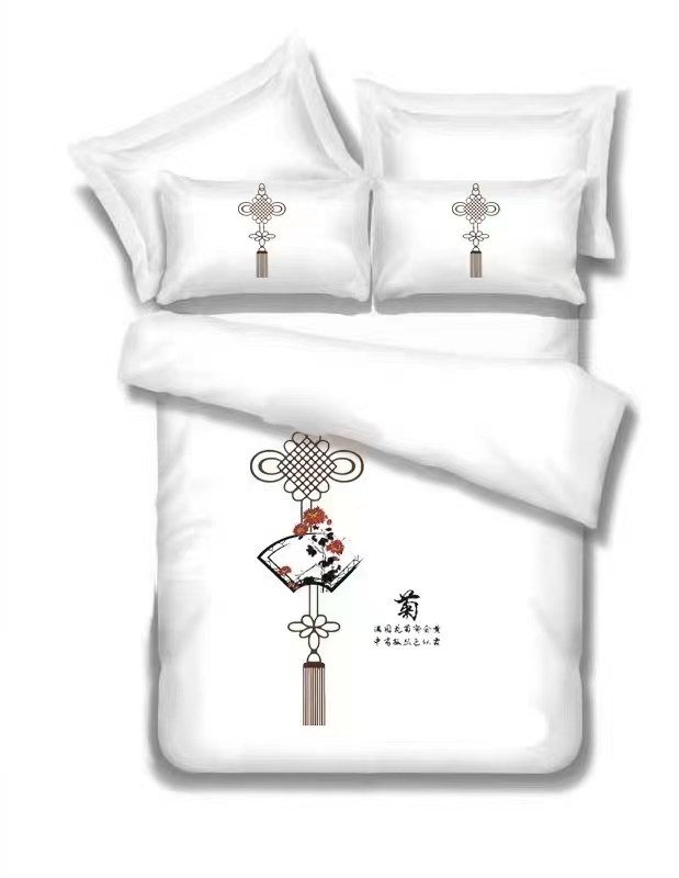 Custom hotel luxury bed sheets set highly rated Manufacturer | Hanbi Textile 7