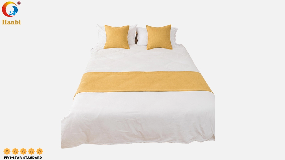Hanbi Hotel Polyester Bed Runner Factory Wholesale 1