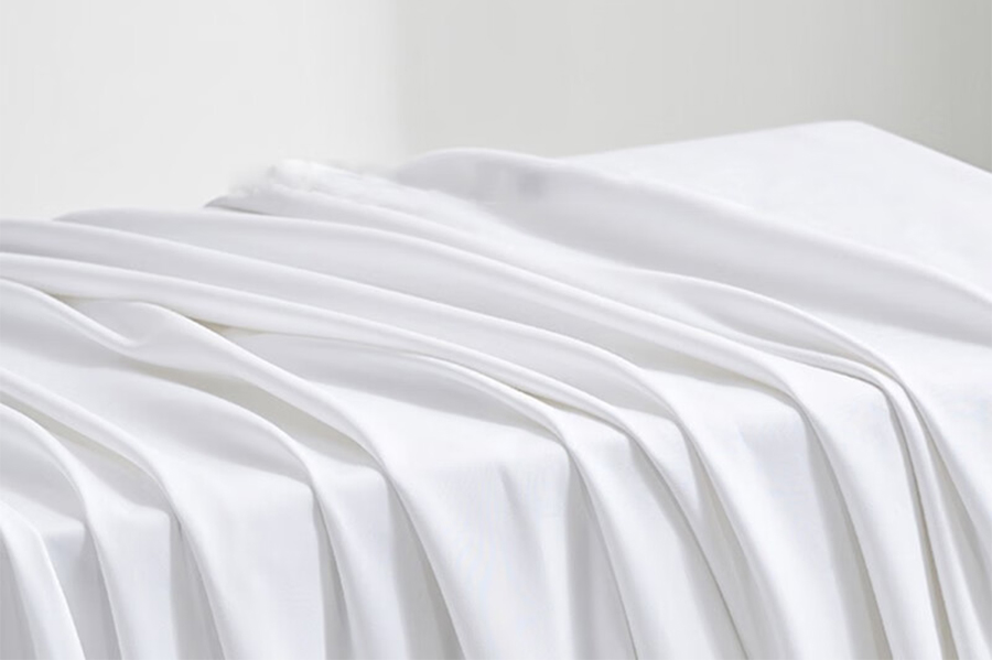 60S Hotel Long Staple Cotton White Bed Sheet Wholesale _Hanbi 10