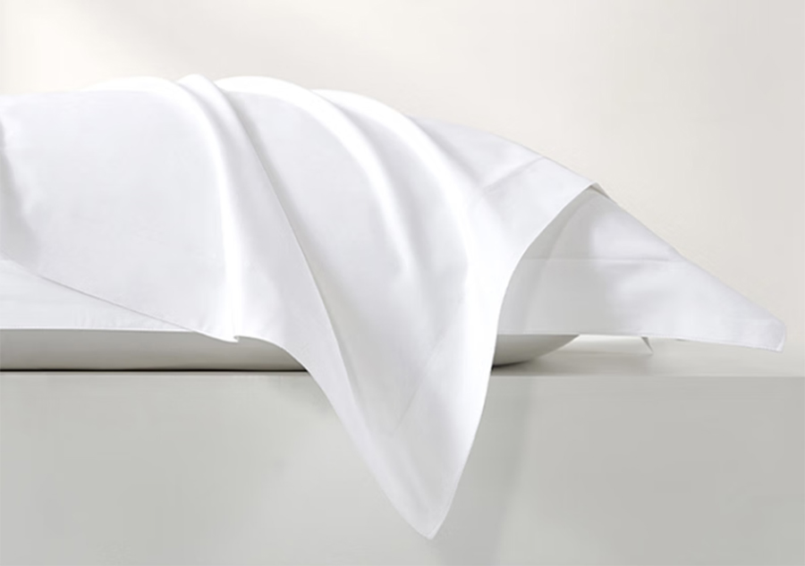 60S Hotel Long Staple Cotton White Bed Sheet Wholesale _Hanbi 11