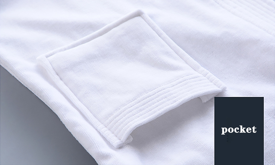 Cotton Waffle Bathrobe in Five-star Hotel for Manufacturers Custom Wholesale 11