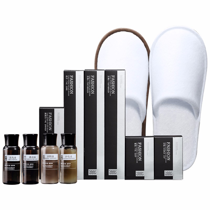 Hanbi Hotel Disposable Toiletry Set Processing Custom Factory Wholesale 8